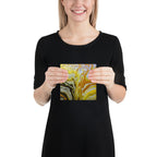 Golden Surge canvas print product mockup in 9 x 12 inch universal size