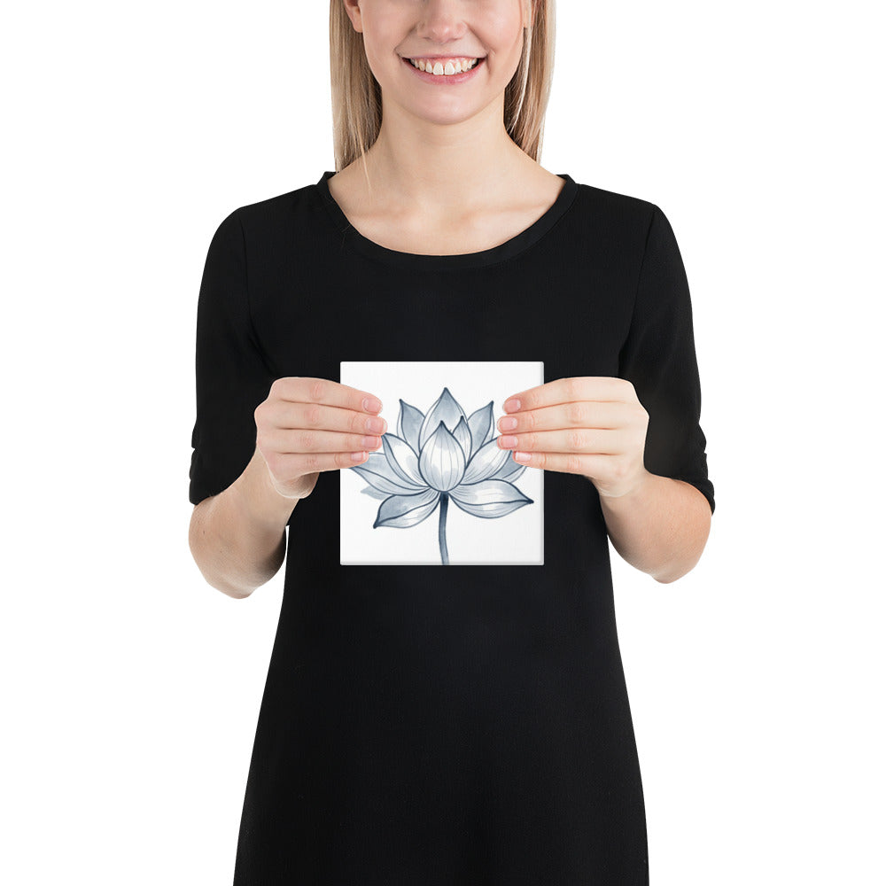 Slate XIX wall art product image as a canvas print in 8 x 8 inch universal size