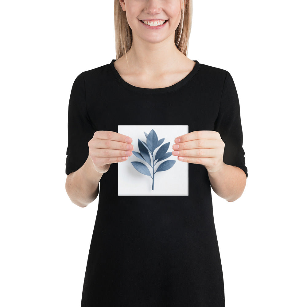 Slate XXVIII canvas print front-facing product image in 10 x 10 inch universal size