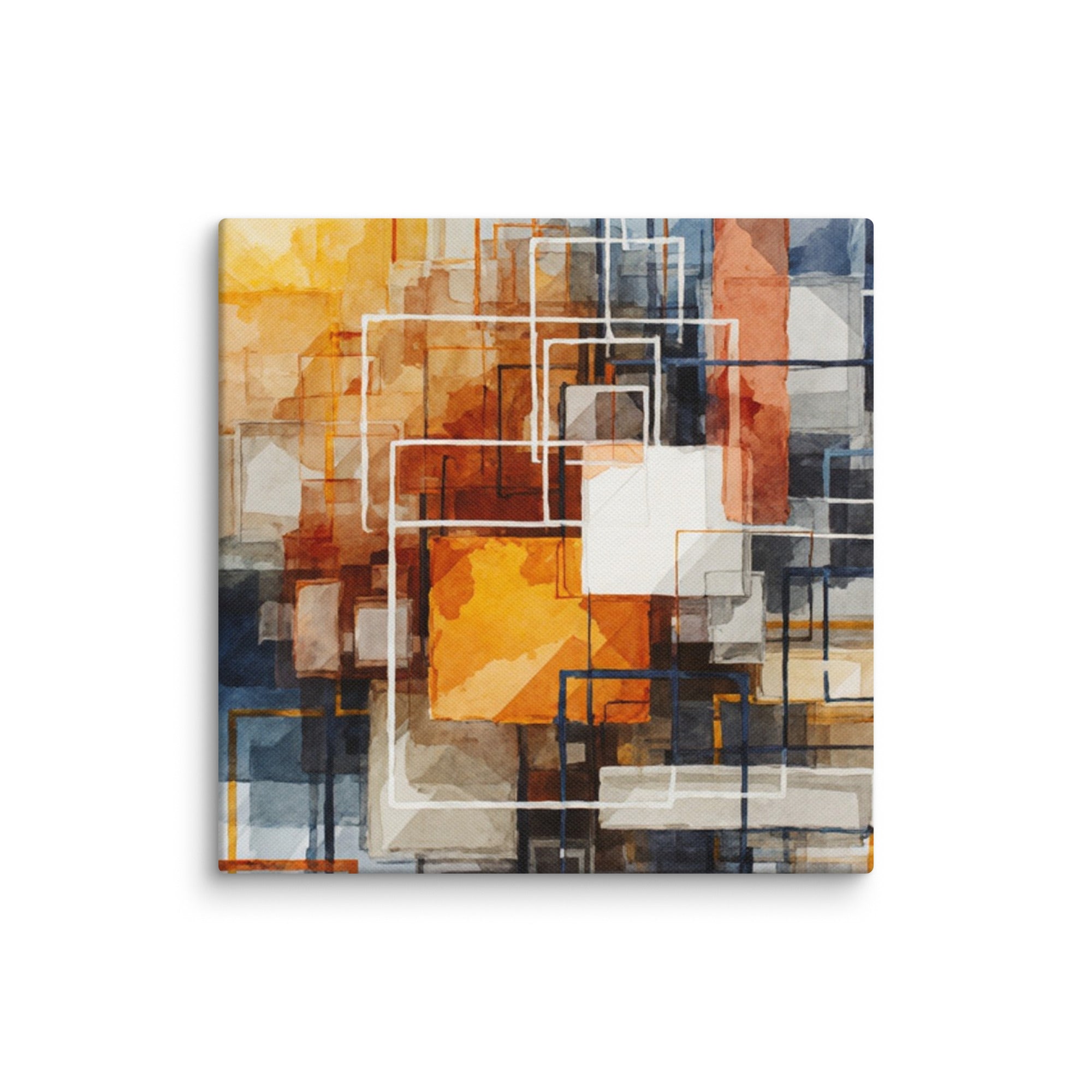 Plinth canvas print product view in 28 x 28 inch large size
