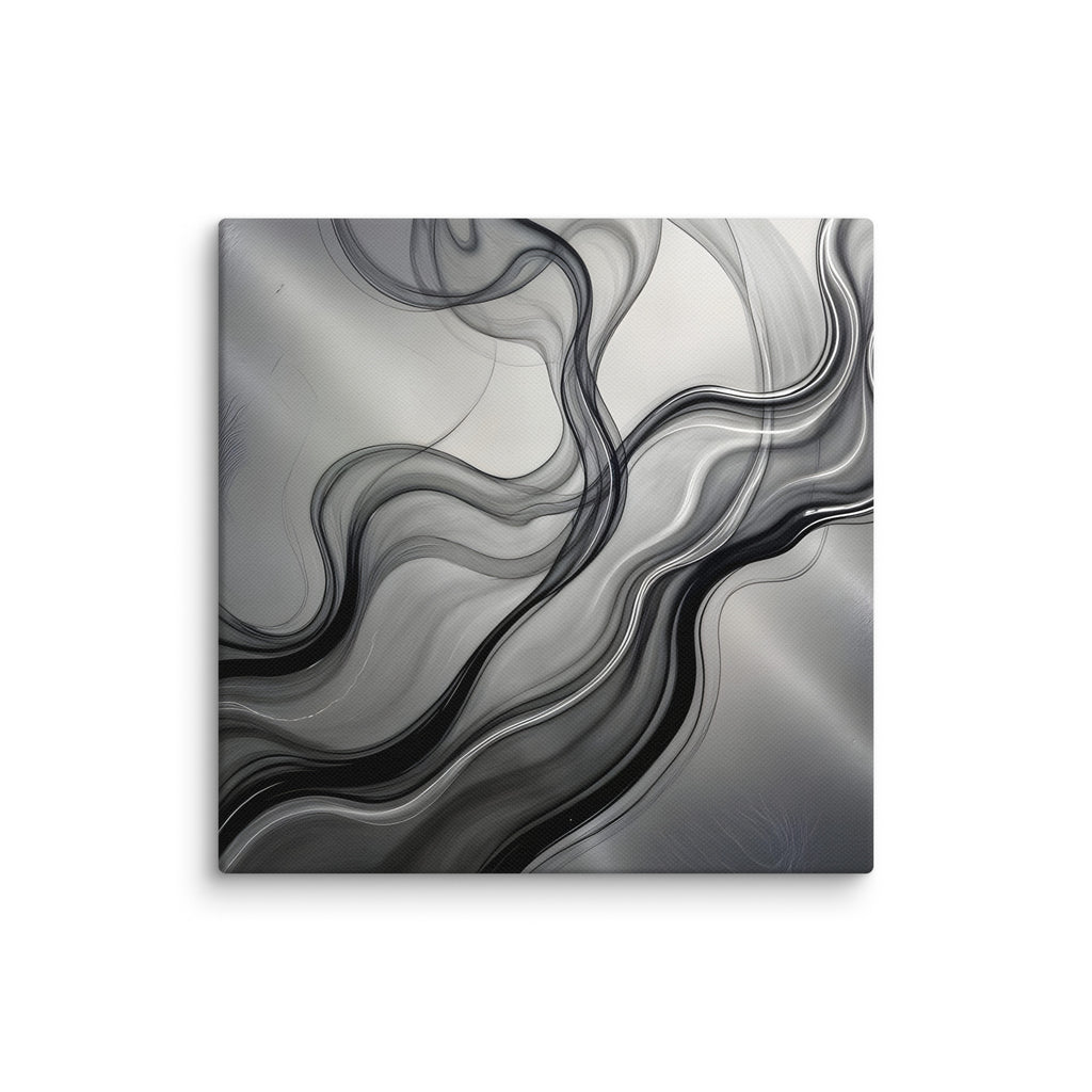 Smoke canvas print image for product listing in 28 x 40 inch statement piece