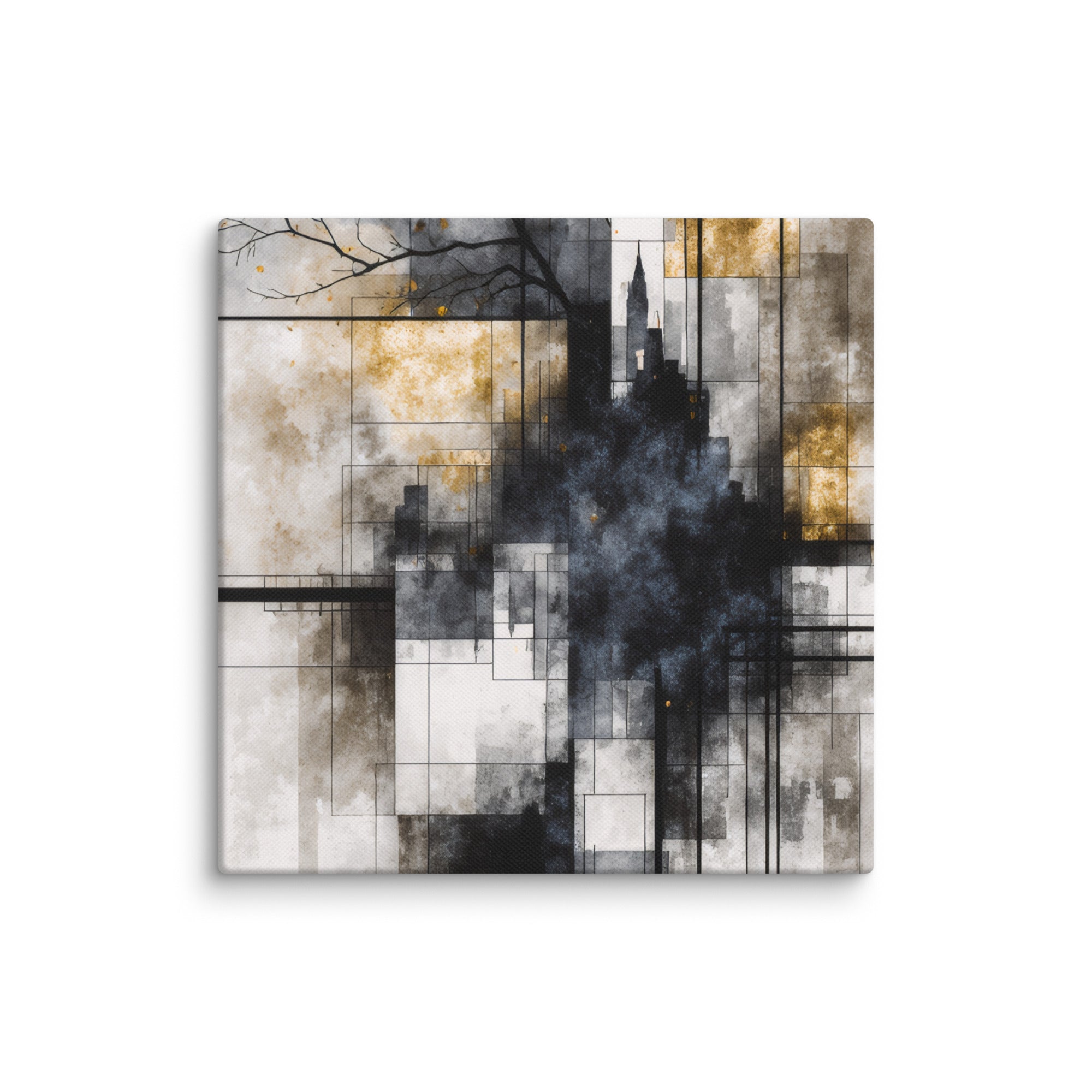 Brasier wall art product image as a canvas print in 10 x 20 inch universal size