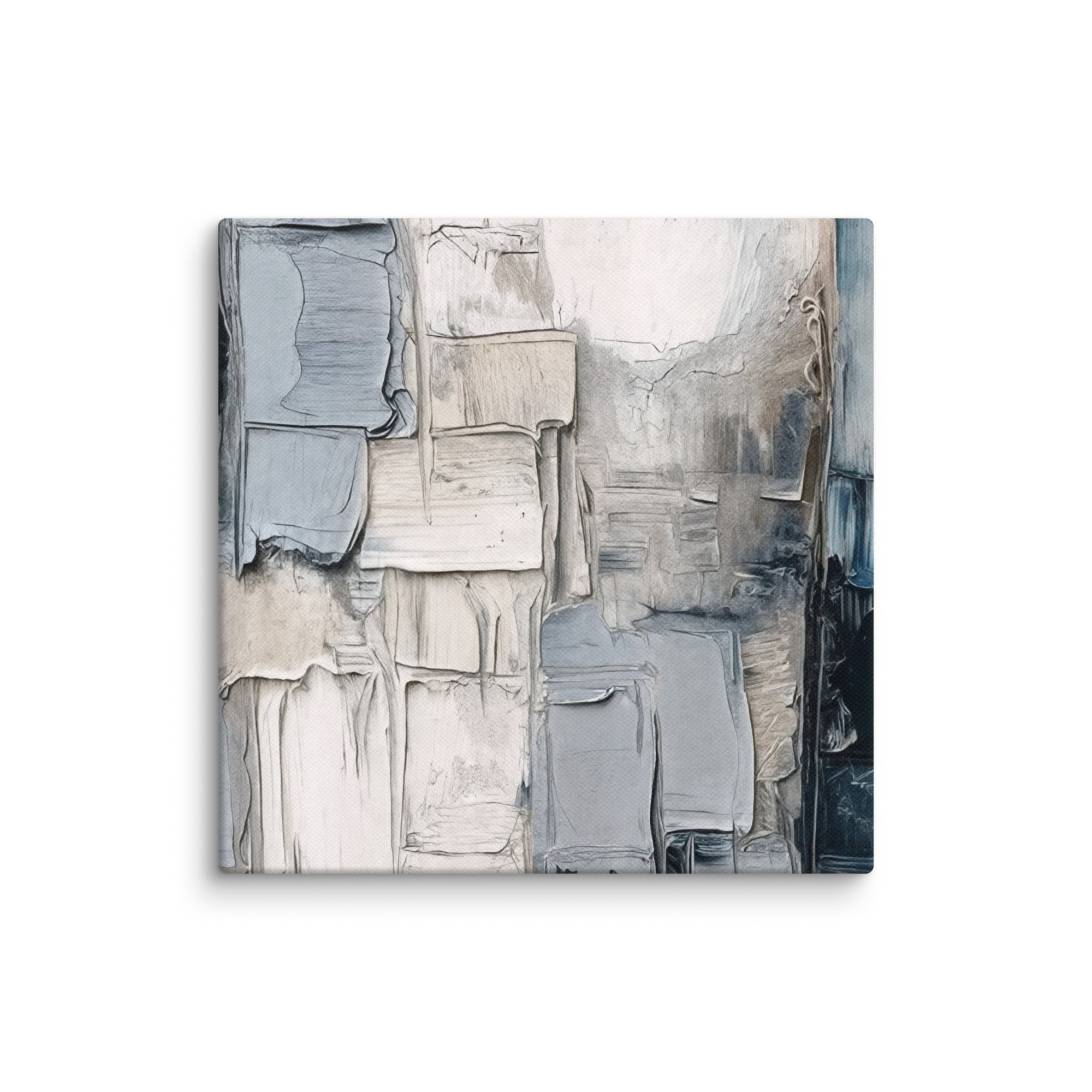 Haze canvas print product view in 28 x 28 inch large size