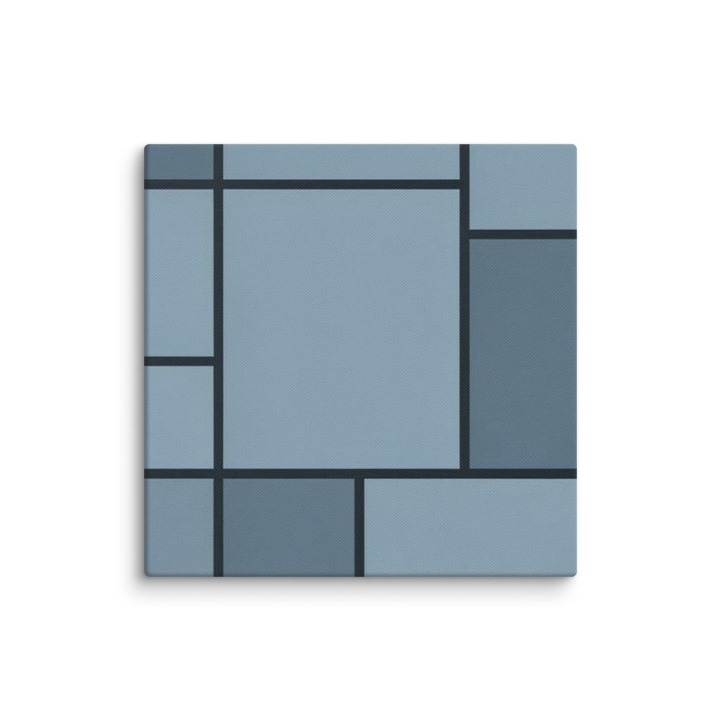 Slate XXIX canvas print with product details shown
