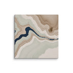 Terrace canvas artwork with stepped stone-like shelves and warm mineral gradients, shown on white.
