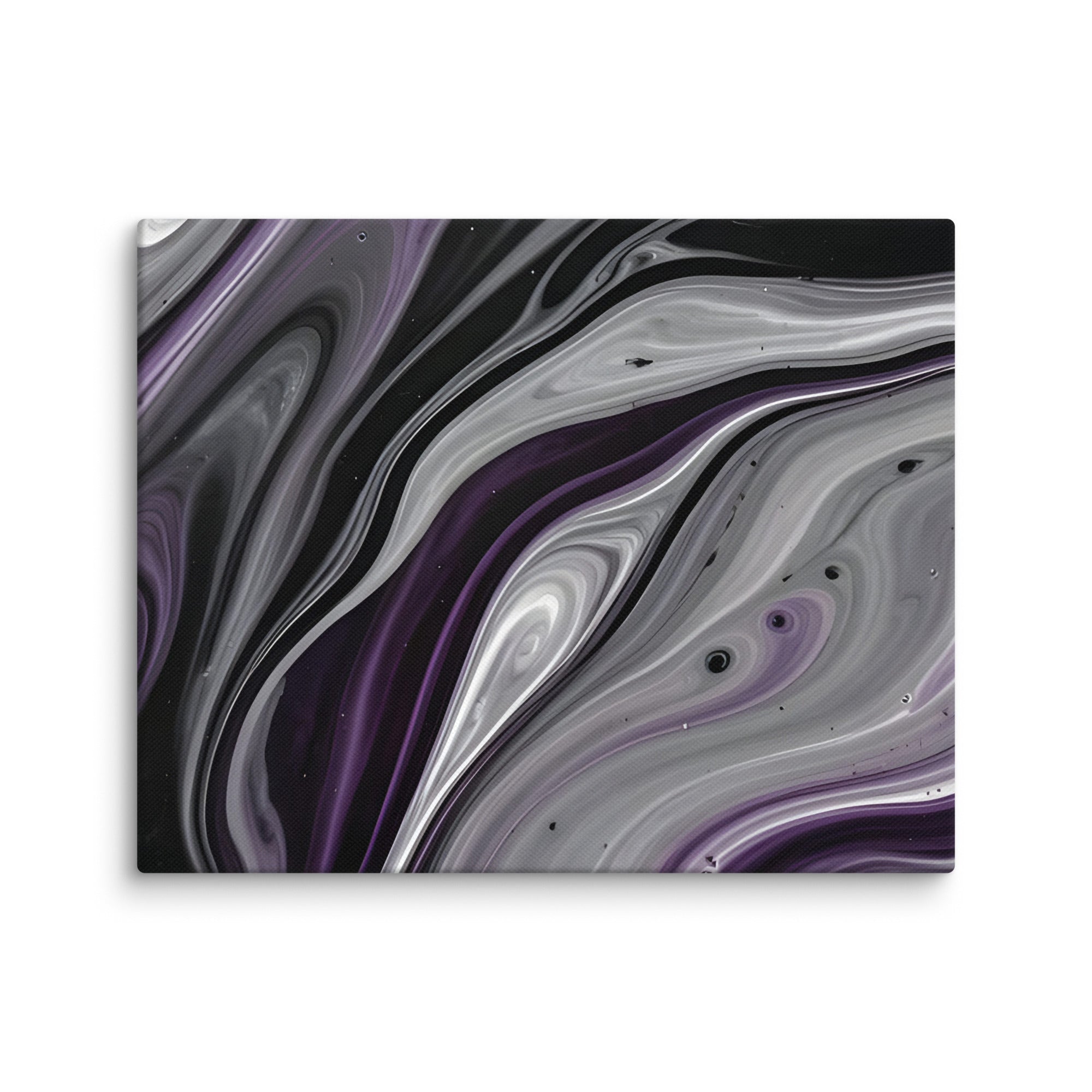 Amethyst Flow canvas print image for product listing in 28 x 40 inch statement piece
