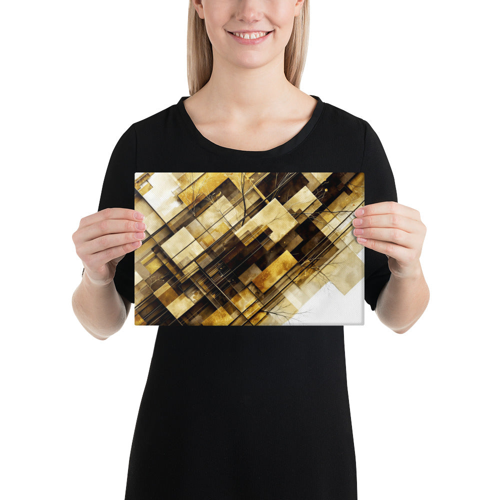 Helios framed canvas print with product details shown in 11 x 14 inch universal size