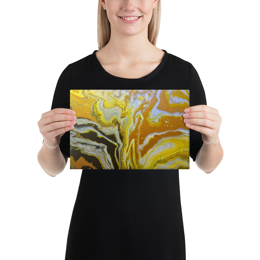 Golden Surge canvas print image for product listing in 11 x 14 inch universal size