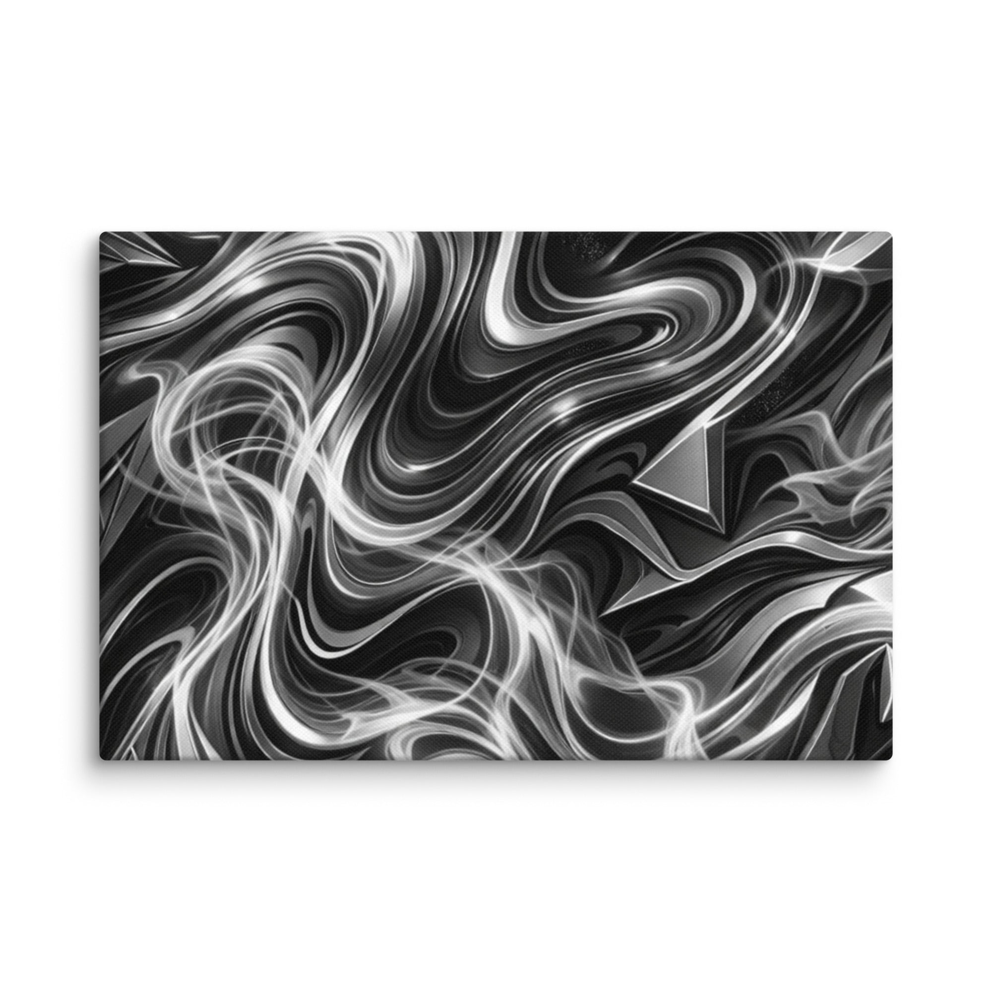 Edge canvas print with product details shown in 30 x 30 inch statement piece