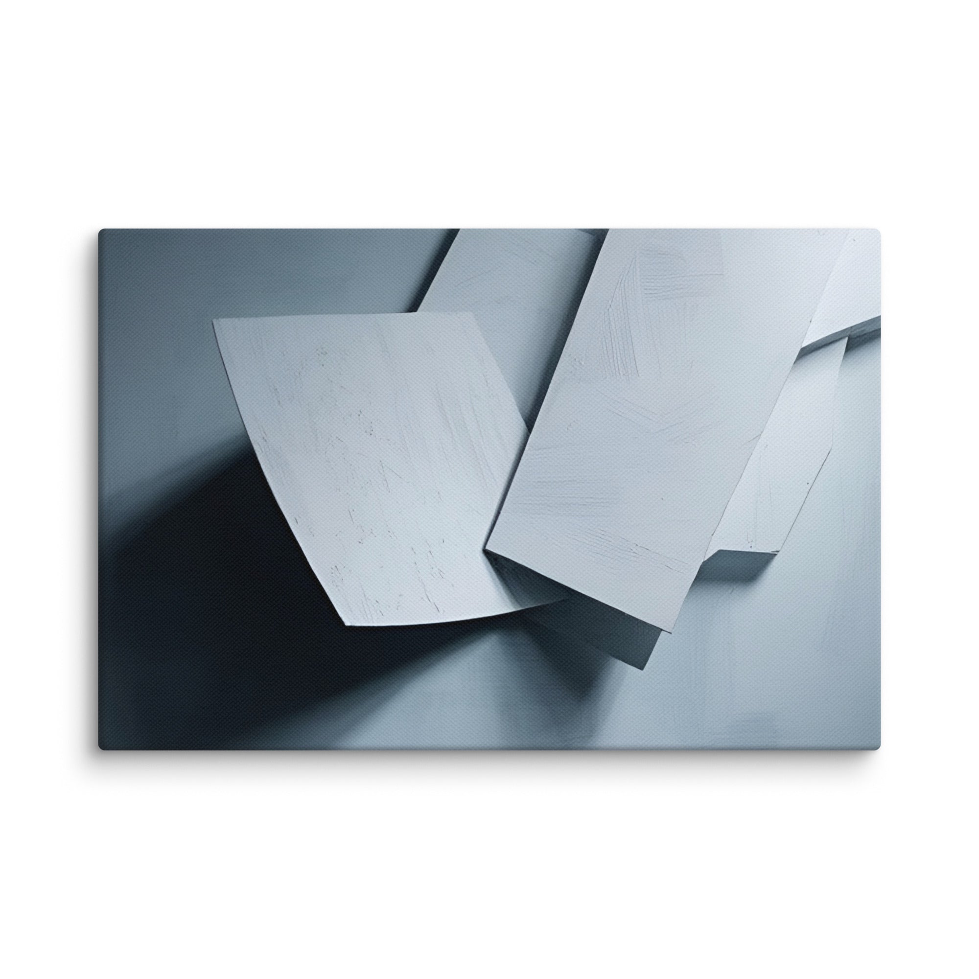 Silhouette canvas print, wall display view in 30 x 40 inch statement piece