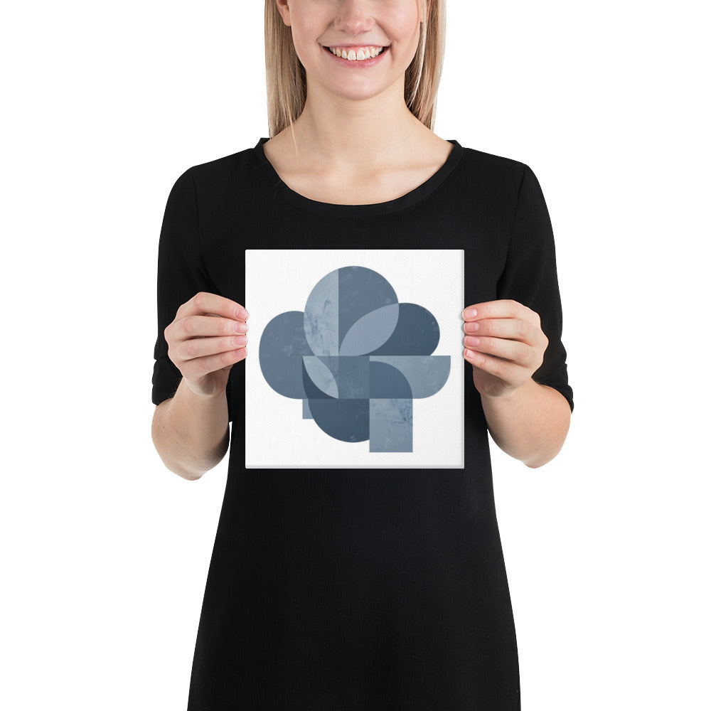 Slate I canvas print front-facing product image in 10 x 10 inch universal size
