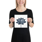 Slate V canvas print front-facing product image in 10 x 10 inch universal size