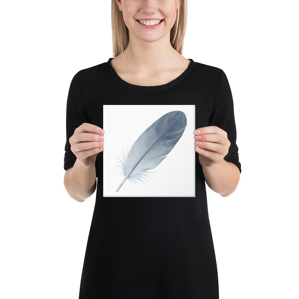 Slate VI canvas print front-facing product image in 10 x 10 inch universal size