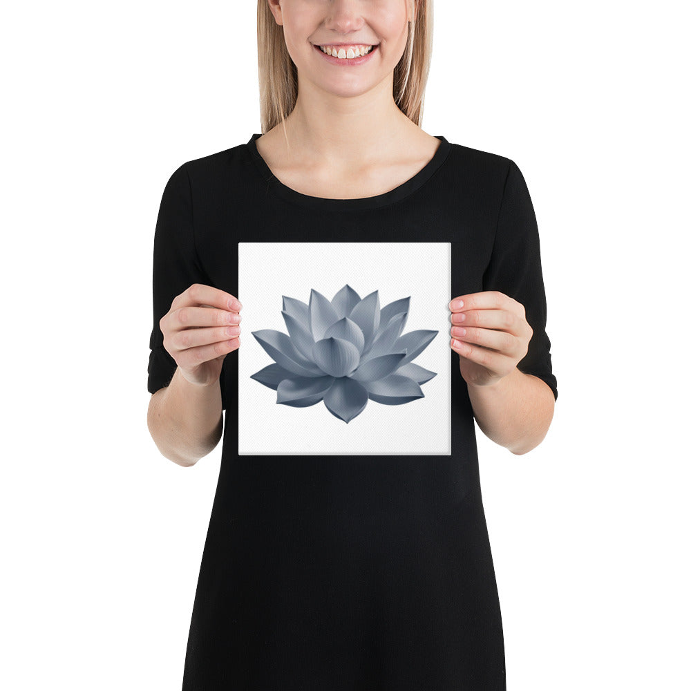 Slate IX canvas print front-facing product image in 10 x 10 inch universal size
