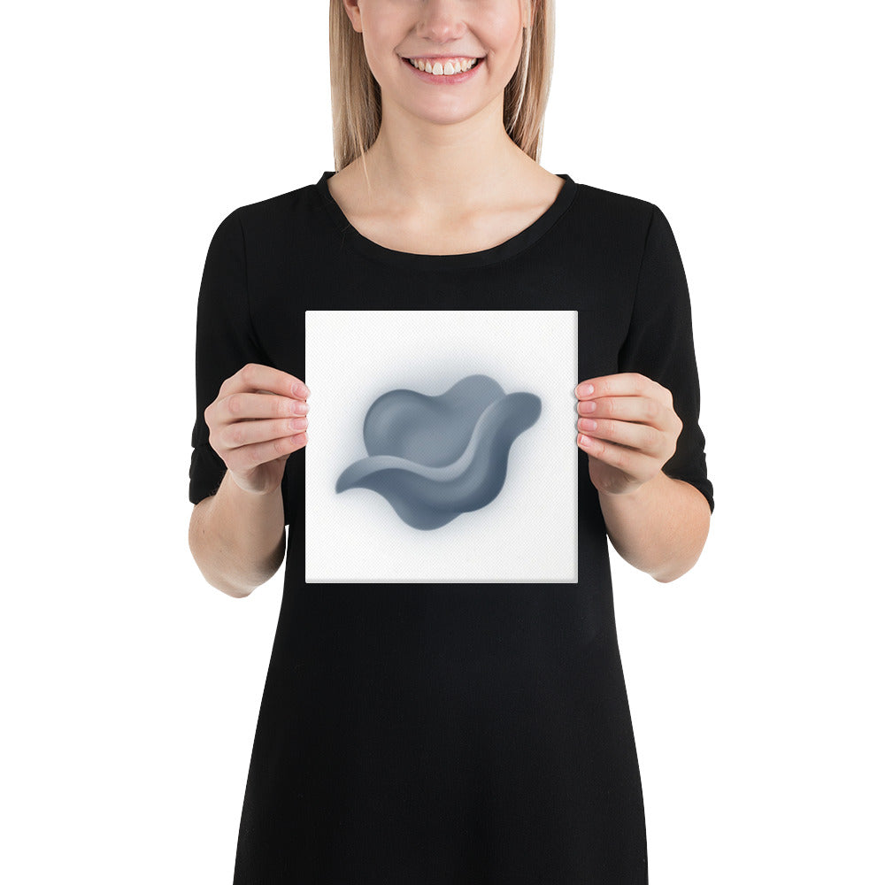 Slate XI canvas print front-facing product image in 10 x 10 inch universal size