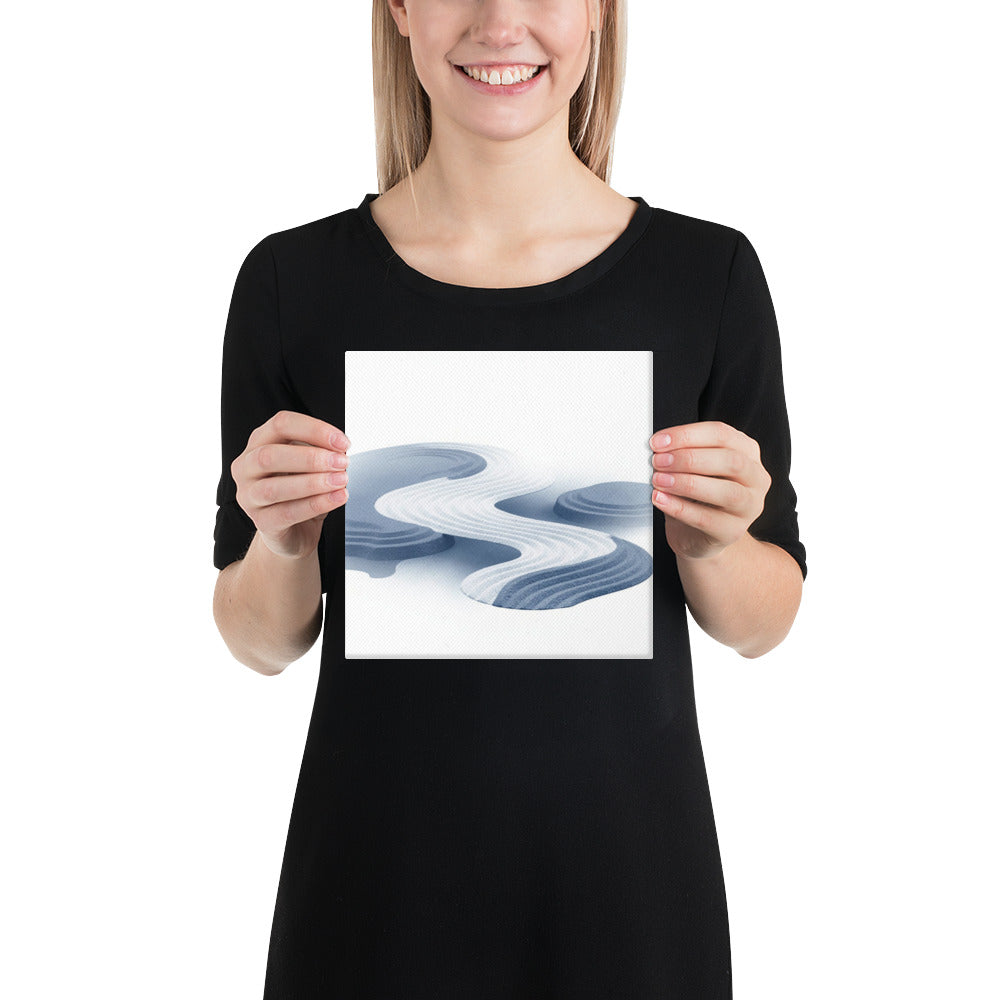 Slate XIII canvas print front-facing product image in 10 x 10 inch universal size