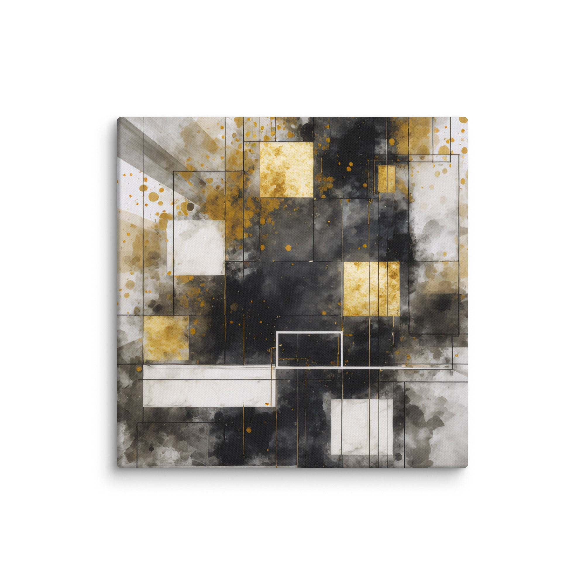 Oriana canvas print, wall display view in 30 x 40 inch statement piece