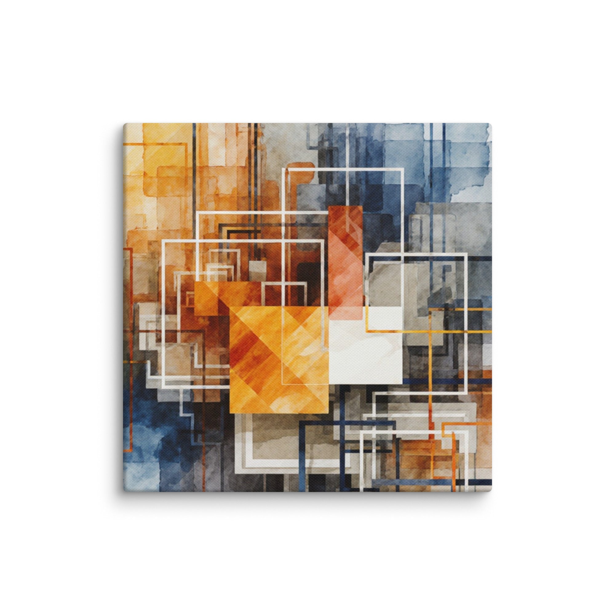 Reticle canvas print, wall display view in 30 x 40 inch statement piece