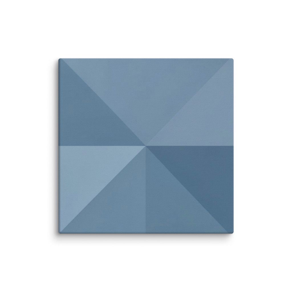 Slate XVIII canvas print with product details shown