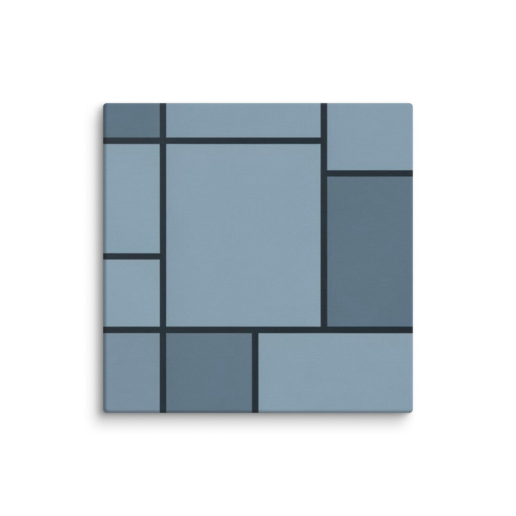 Slate XXIX canvas print, wall display view