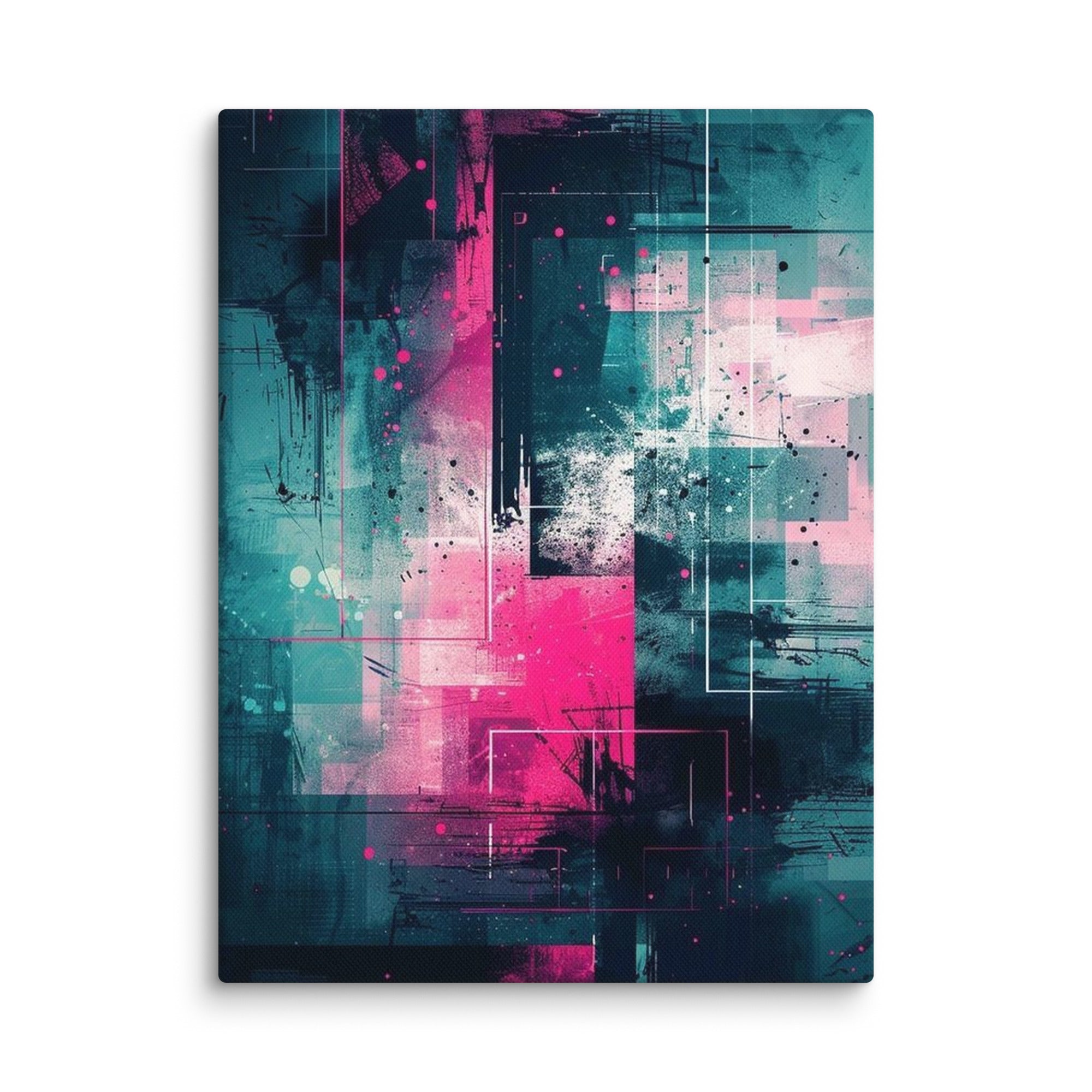 Neona canvas print product image in 30 x 60 inch statement piece