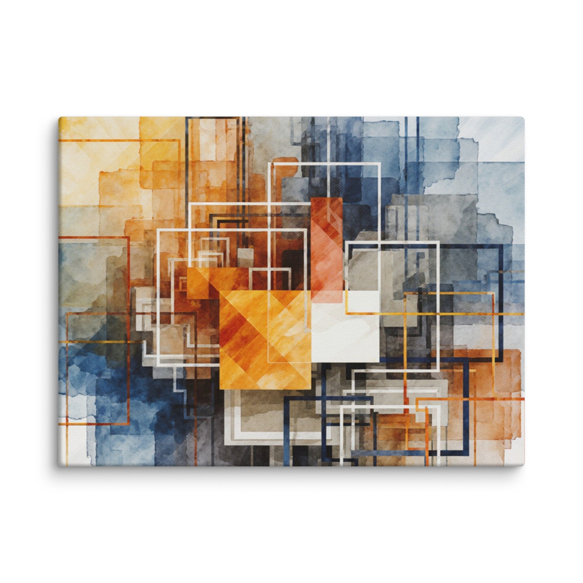 Reticle canvas print product image in 30 x 60 inch statement piece