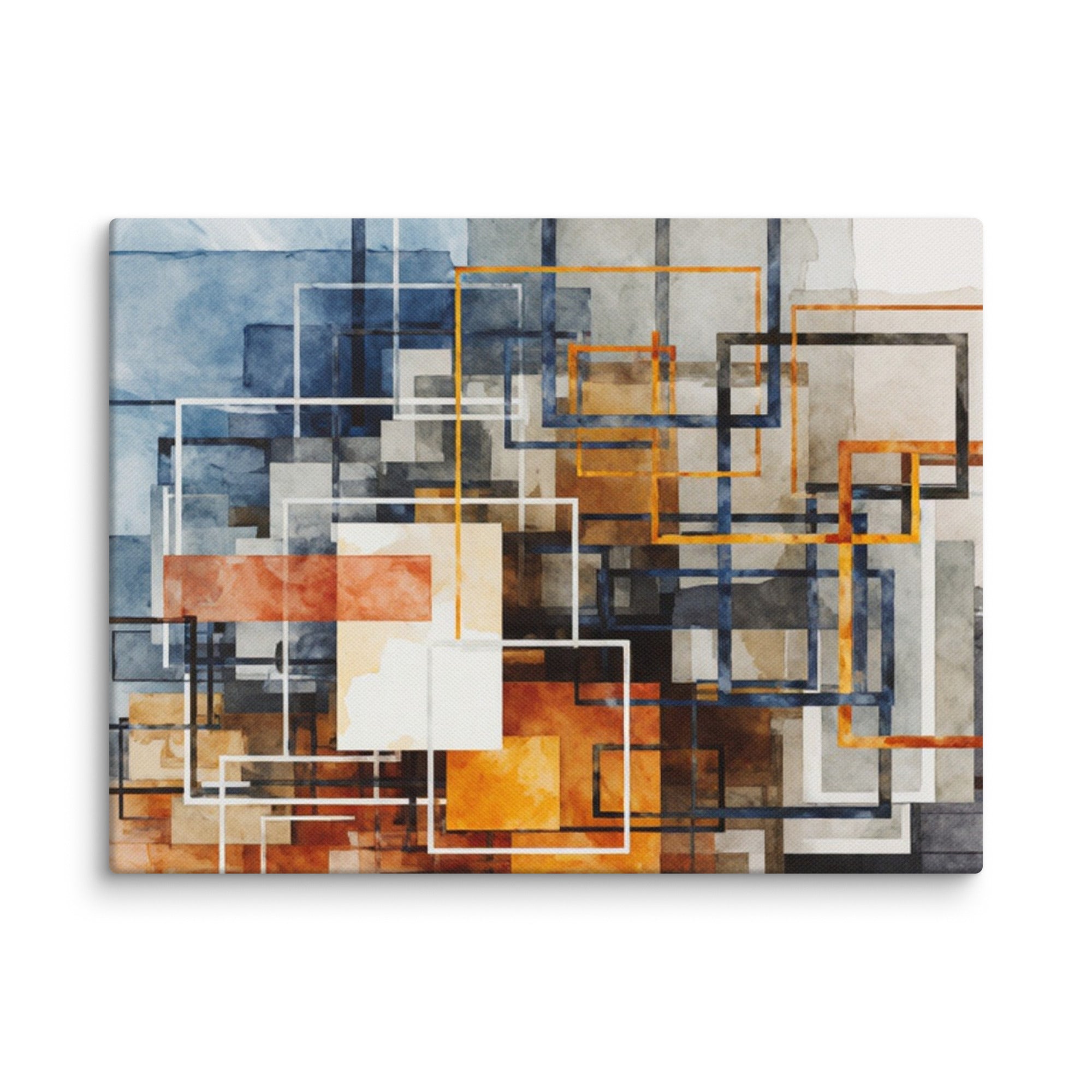 Stratum canvas print product mockup in 9 x 12 inch universal size