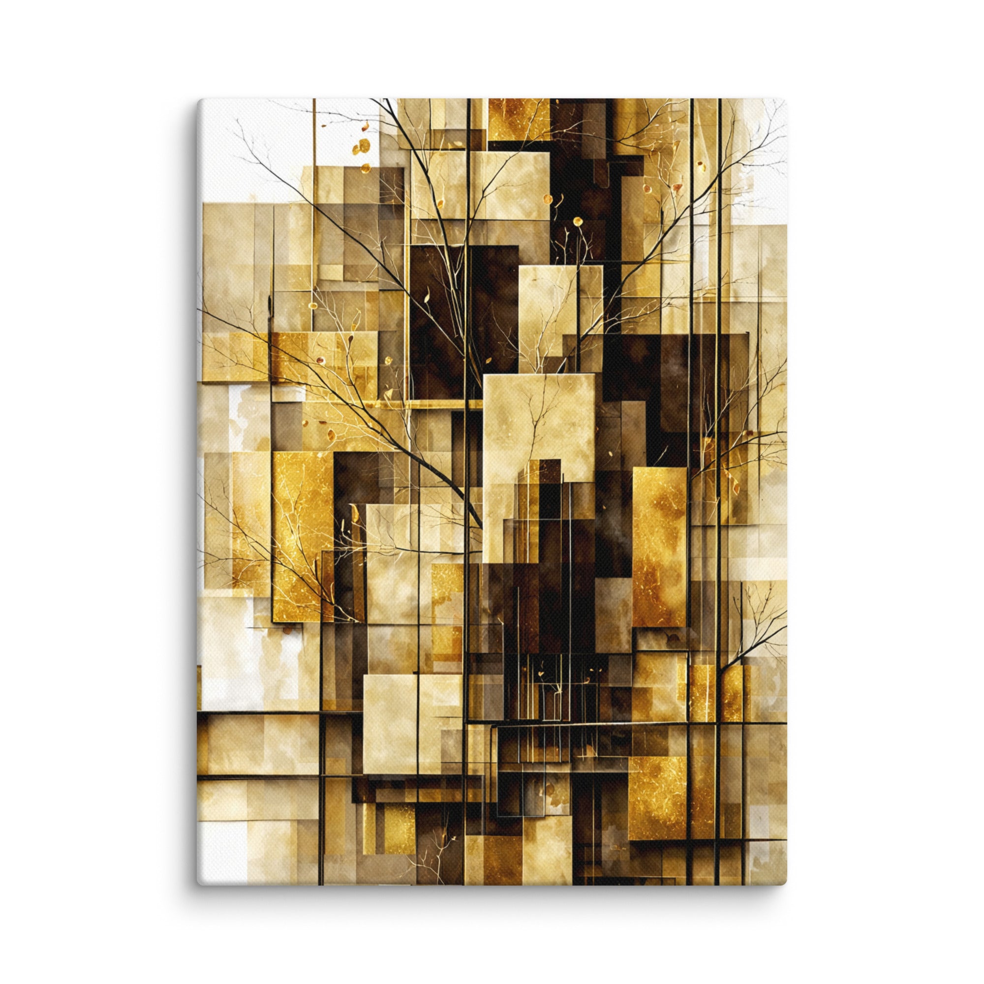 Xaltin canvas print, wall display view in 30 x 60 inch statement piece