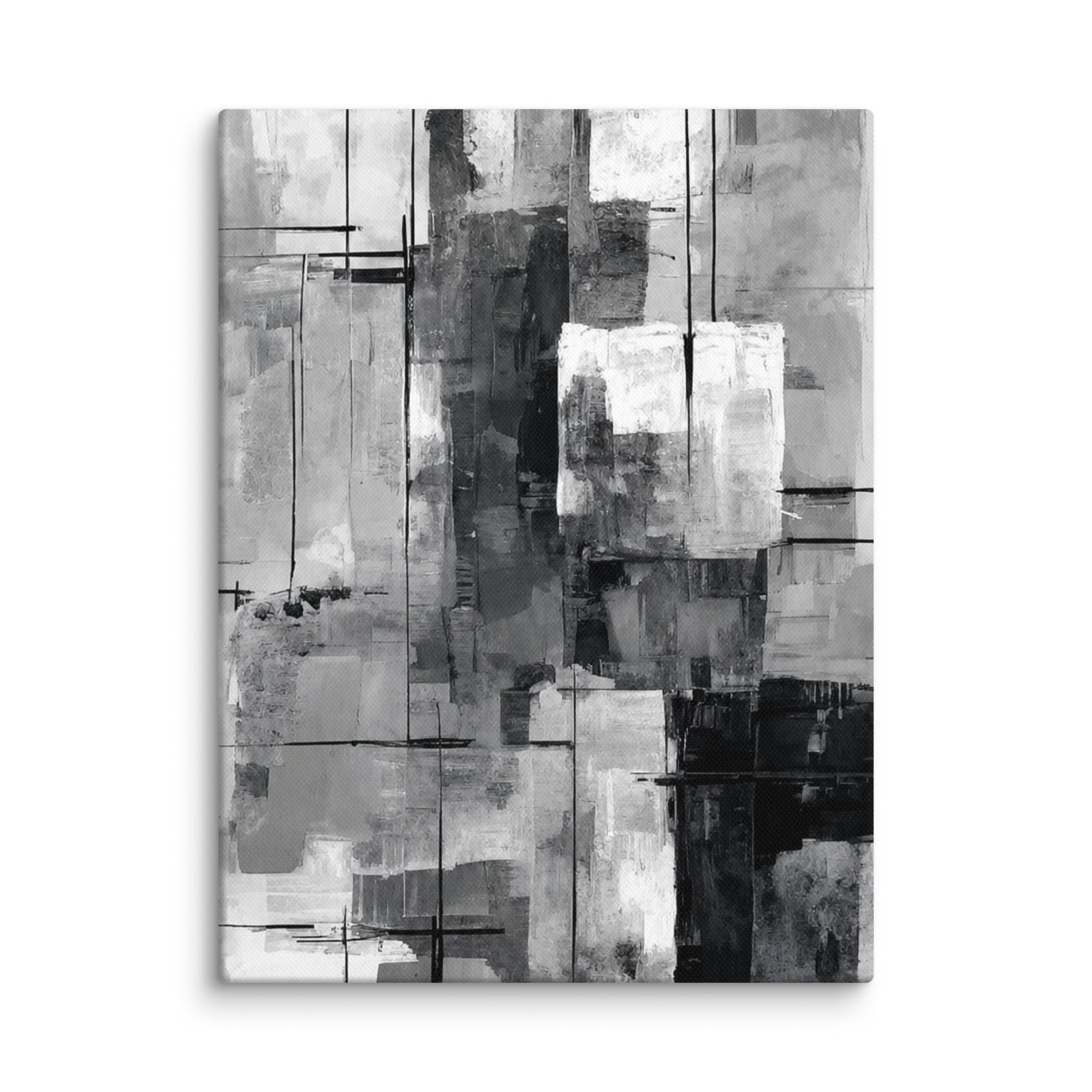 Align canvas print product image in 30 x 60 inch statement piece