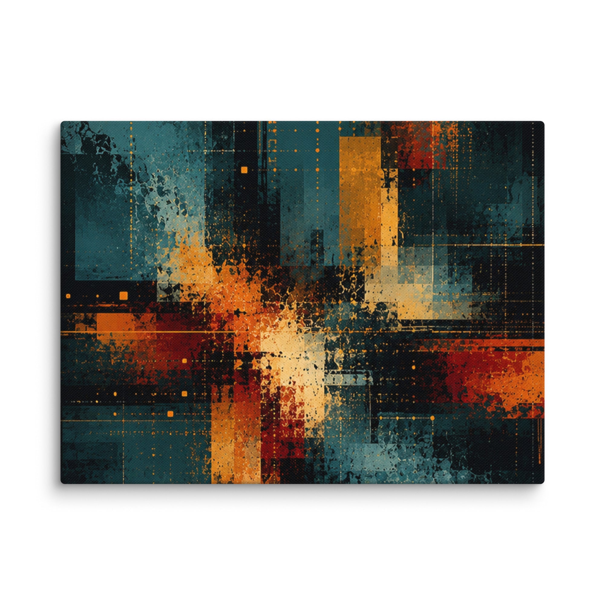 Axion canvas print product image in 30 x 60 inch statement piece