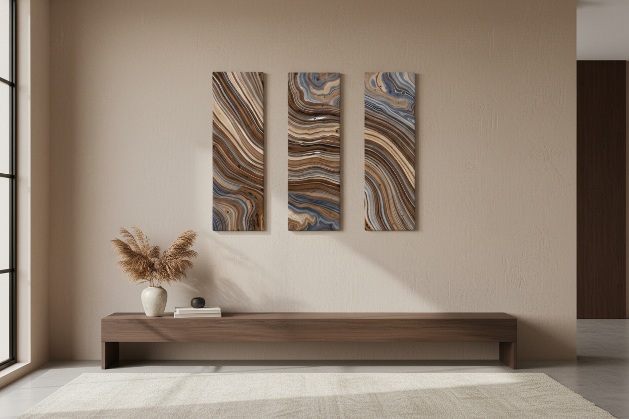 Bundle "Dune" Triptych Wall Art by MB Canvas