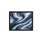 Vision wall art product image as a framed canvas print in black frame, 12 x 16 inch universal size
