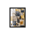 Scorie framed canvas print front-facing product image in black frame, 12 x 18 inch universal size