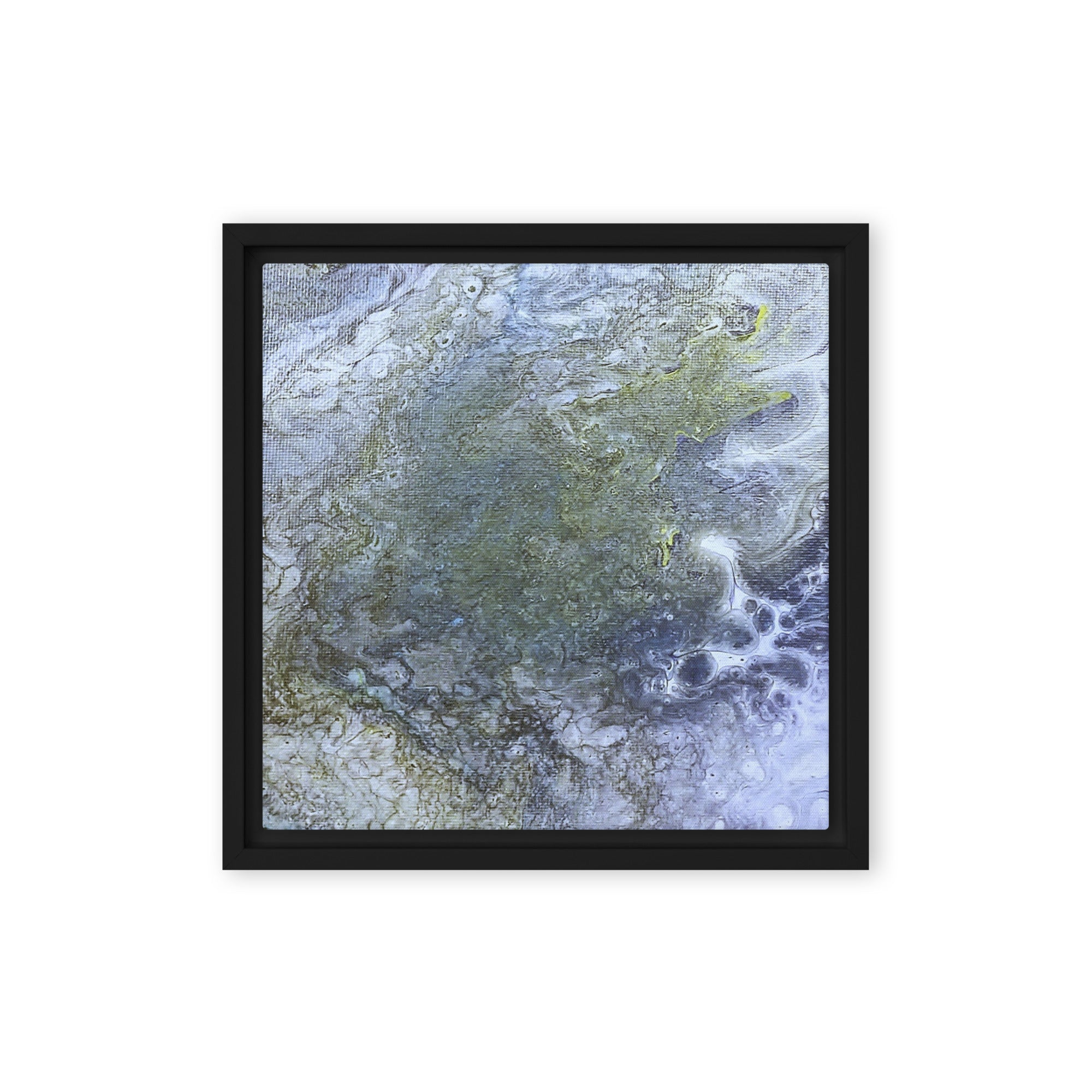 Shallows framed canvas studio series product image in black frame, 20 x 28 inch large size