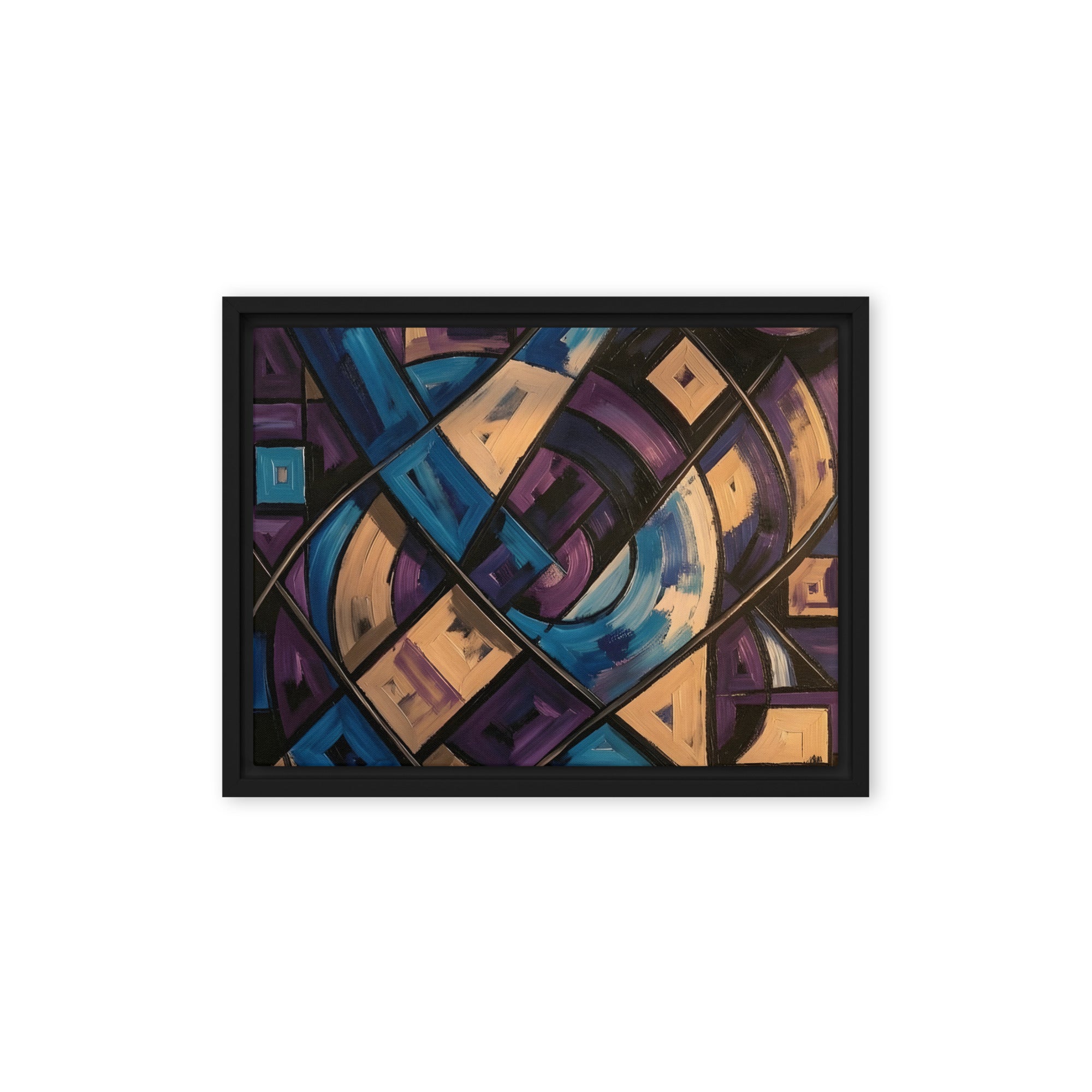 Relic framed canvas print image for product listing in black frame, 18 x 24 inch large size