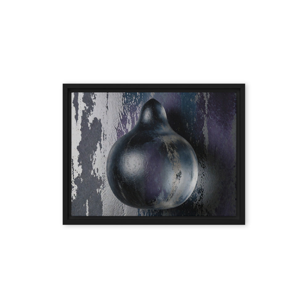 DROP — Framed Canvas, Black, 12×16