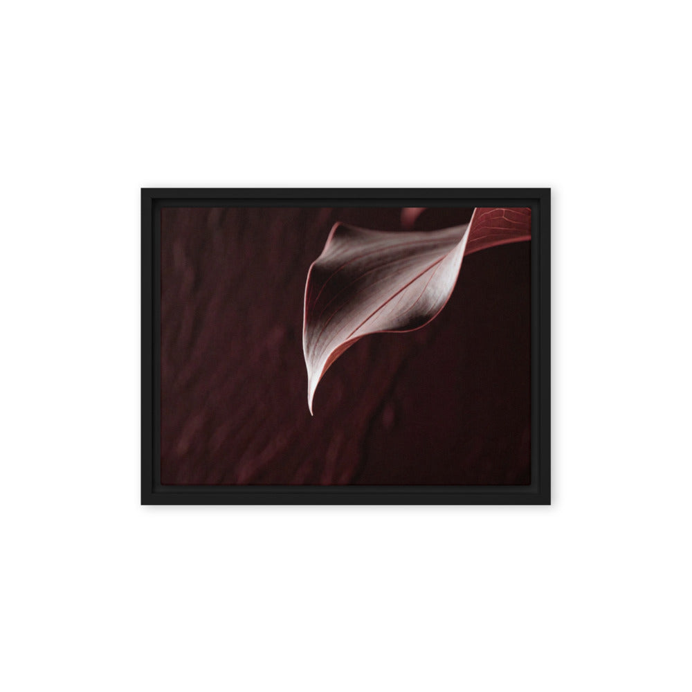 CRU — Framed Canvas, Black, 12×16