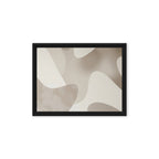JACQUARD — Framed Canvas, Black, 12×16