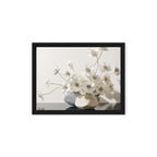 ALDER — Framed Canvas, Black, 12×16