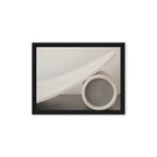 CAMFER — Framed Canvas, Black, 12×16