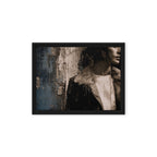 CORRIDOR — Framed Canvas, Black, 12×16