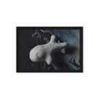 ASTEROID — Framed Canvas, Black, 12×18