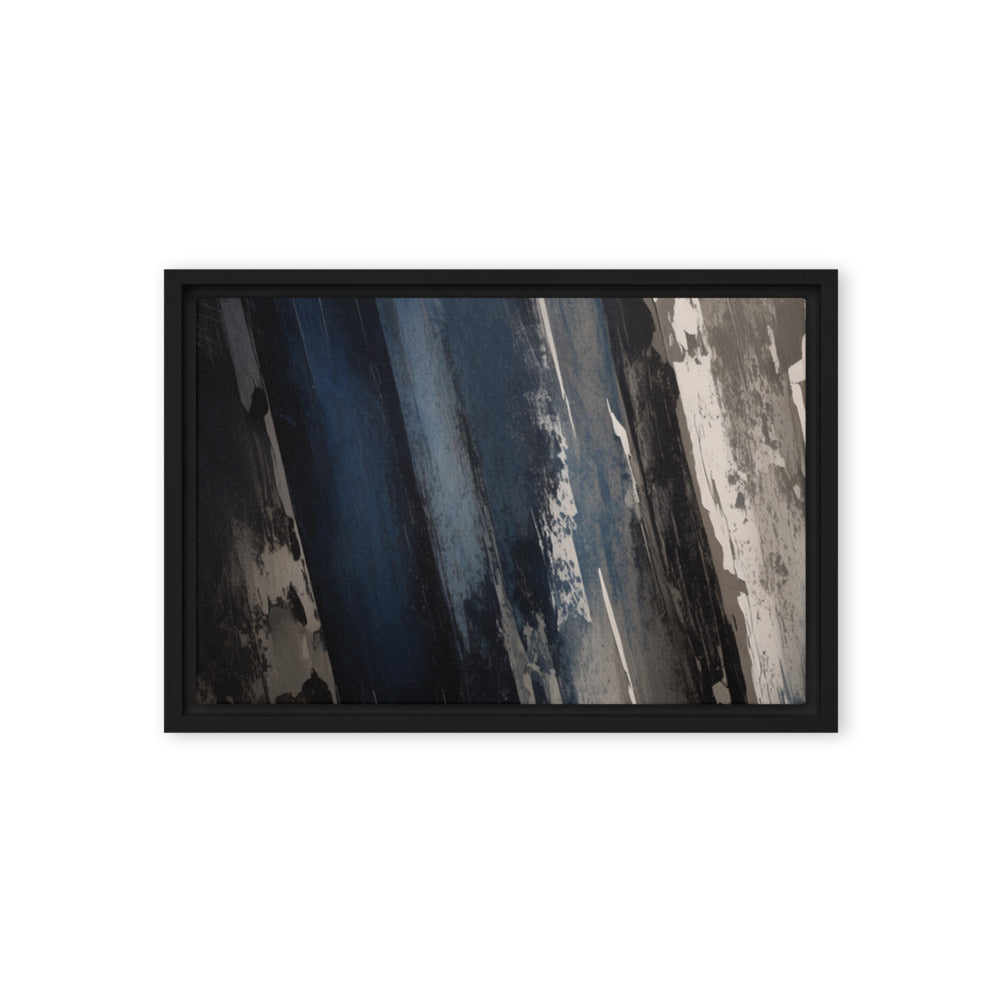DRAG — Framed Canvas, Black, 12×18