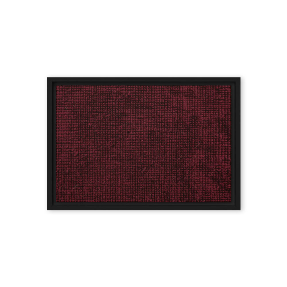 PRIORAT — Framed Canvas, Black, 12×18