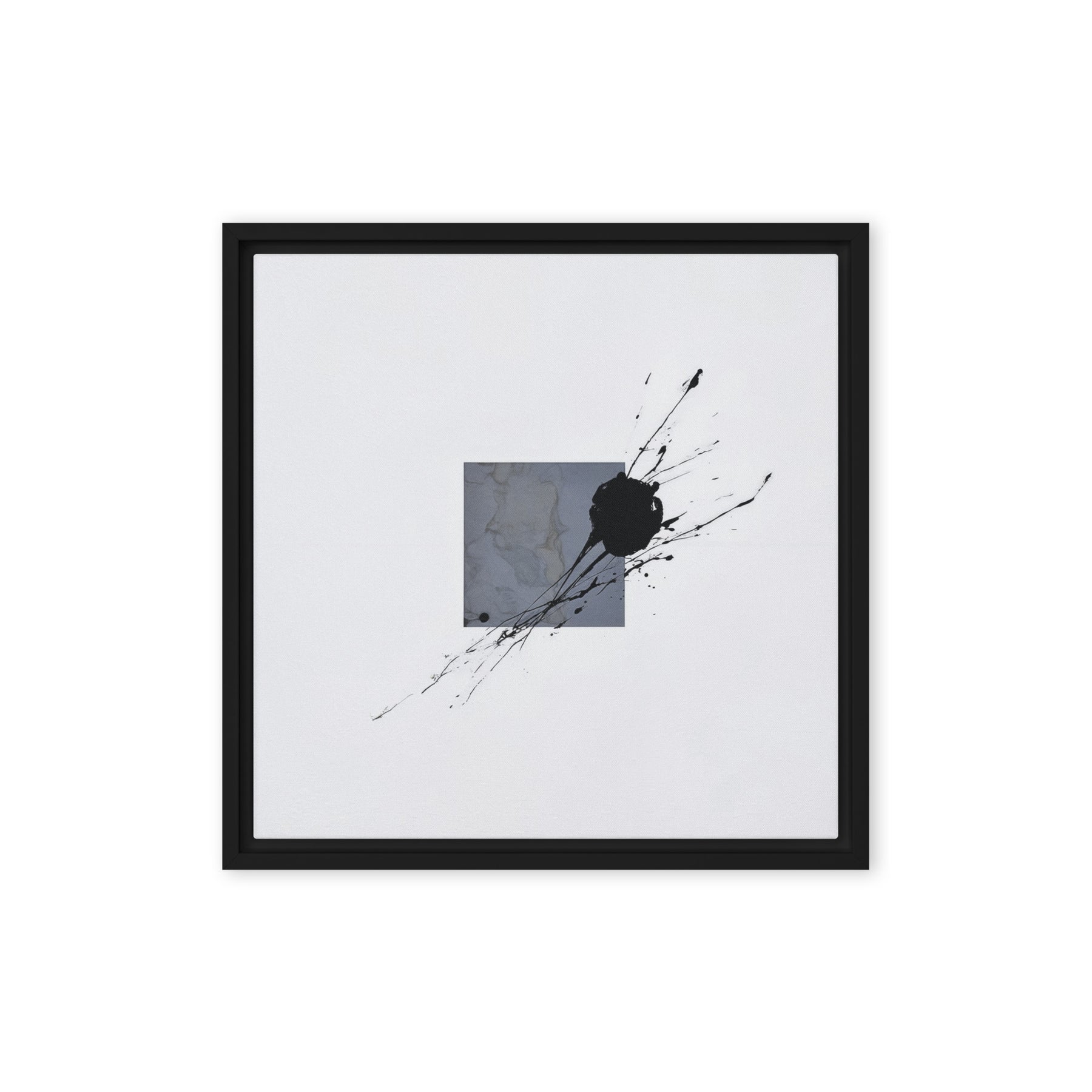 Artwork shown in an interior setting