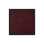 PRIORAT — Framed Canvas, Black, 16×16
