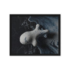 ASTEROID — Framed Canvas, Black, 16×20