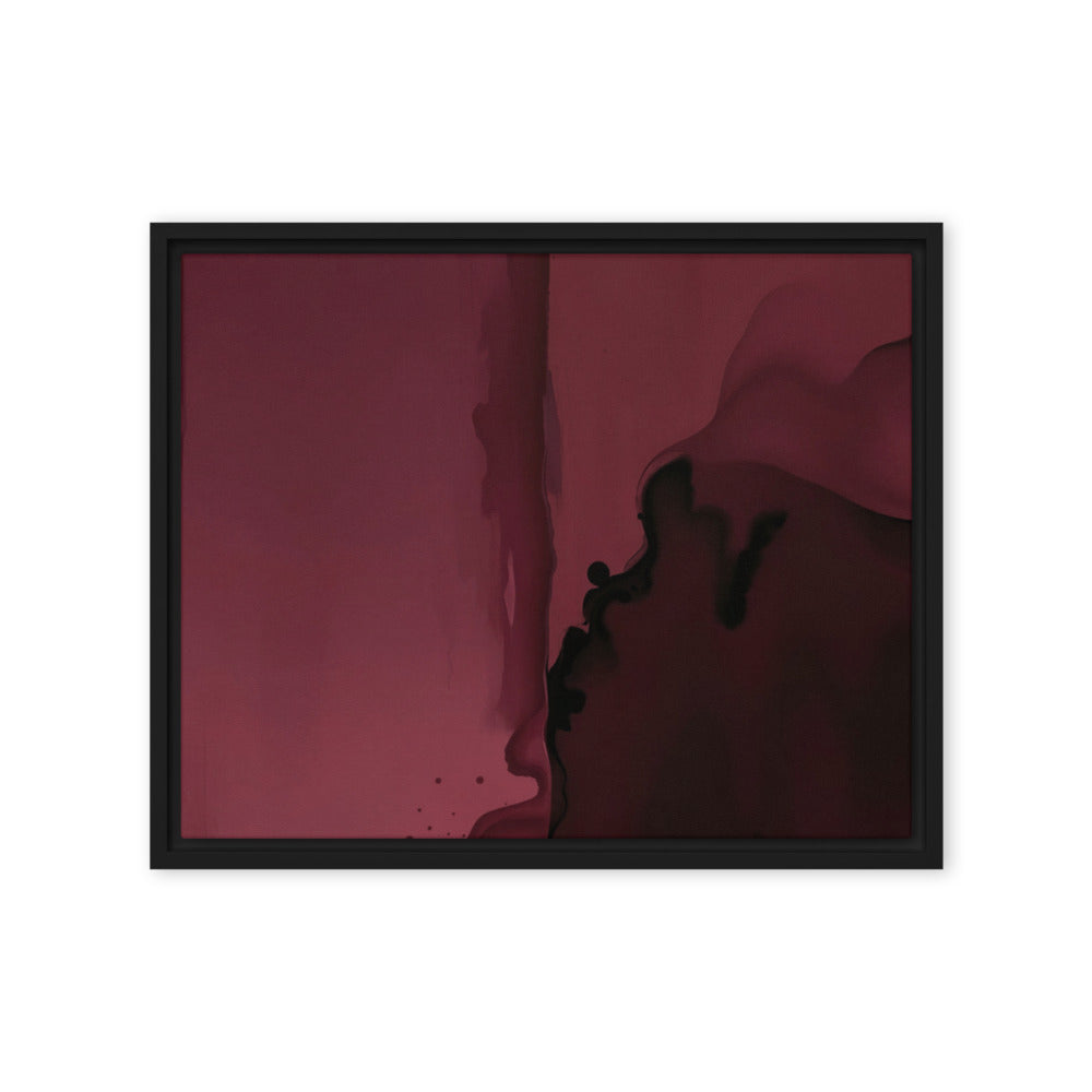 CARINENA — Framed Canvas, Black, 16×20