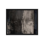 BARRIER — Framed Canvas, Black, 16×20