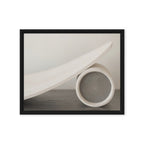 CAMFER — Framed Canvas, Black, 16×20